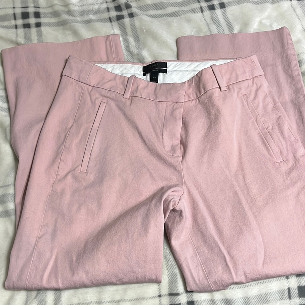Jcrew, light pink “Teddie” pants, perfect condition size 6T